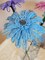French Beaded flowers gerbera daisy blue pink purple product 5